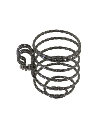 Lowrider Square Twisted Cup Holder Black.